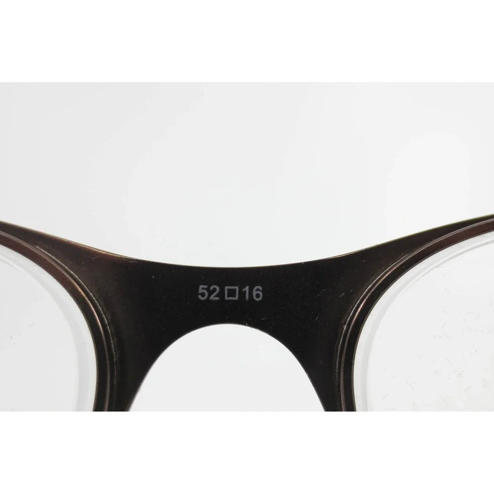 Womens Brown Metal Rectangular Eyeglasses Multi Color Tortoise WM5104 BR